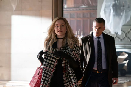 Julia Garner TV Show Inventing Anna HD Desktop Wallpaper | Background Image