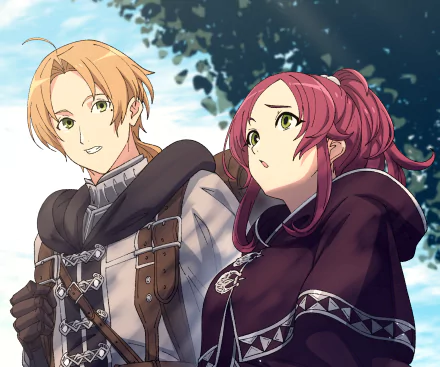 Rudeus Greyrat Aisha Greyrat Anime Mushoku Tensei: Jobless Reincarnation HD Desktop Wallpaper | Background Image