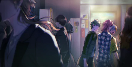 Mizuki (BlackStar) Lico (BlackStar) Kei (BlackStar) Heath (BlackStar) video game BlackStar ~Theater Starless~ HD Desktop Wallpaper | Background Image