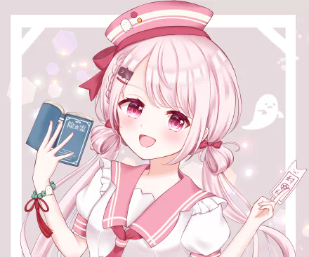 Nijisanji Shiina Yuika Anime Virtual Youtuber HD Desktop Wallpaper | Background Image