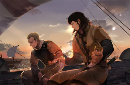 Bjorn (Vinland Saga) Askeladd (Vinland Saga) Anime Vinland Saga HD Desktop Wallpaper | Background Image