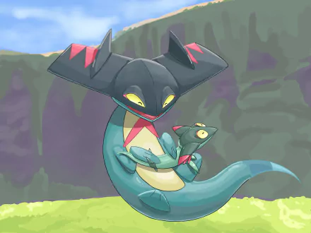 Drakloak (Pokémon) Pokémon: Sword and Shield Dreepy (Pokémon) Anime Pokemon HD Desktop Wallpaper | Background Image