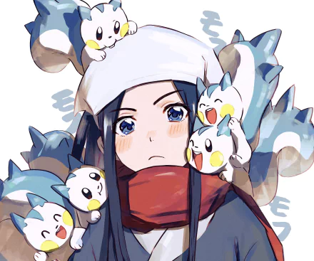 Pachirisu (Pokémon) video game Pokémon Legends: Arceus HD Desktop Wallpaper | Background Image