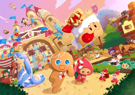 video game COOKIE RUN: KINGDOM HD Desktop Wallpaper | Background Image