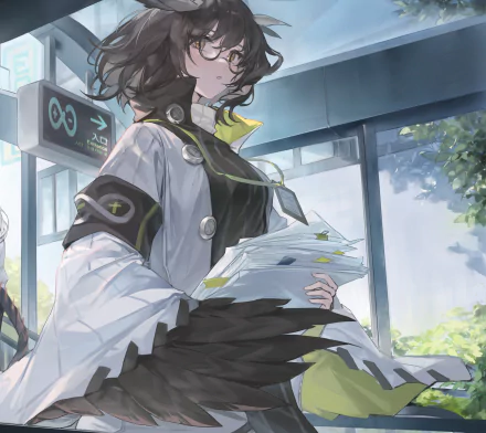 Silence (Arknights) video game Arknights HD Desktop Wallpaper | Background Image