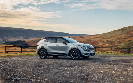 SUV Kia Sportage HEV AWD GT-Line S vehicle Kia Sportage HD Desktop Wallpaper | Background Image