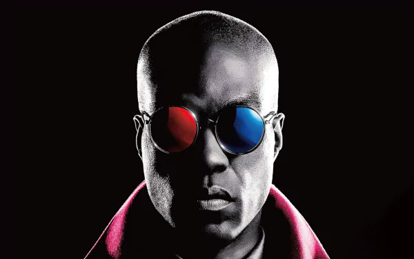 Morpheus (The Matrix) Yahya Abdul-Mateen II movie The Matrix Resurrections HD Desktop Wallpaper | Background Image