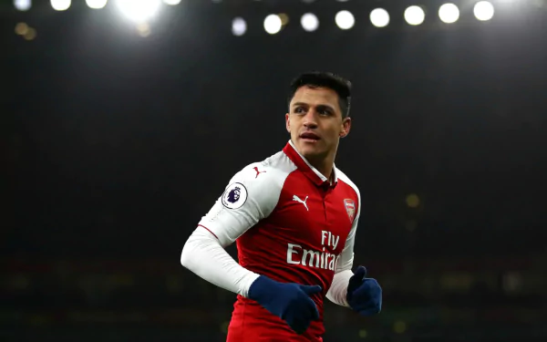 Alexis Sánchez Sports HD Desktop Wallpaper | Background Image