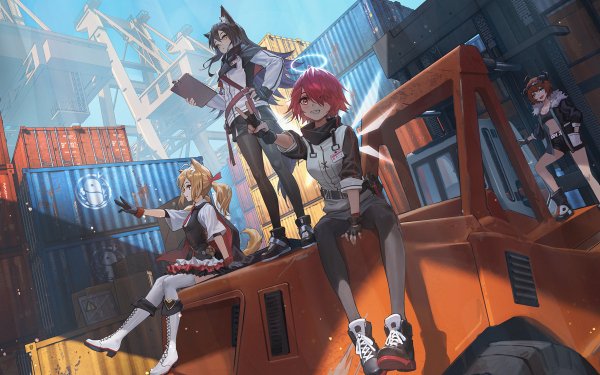 Video Game Arknights Sora Texas Exusiai HD Wallpaper | Background Image