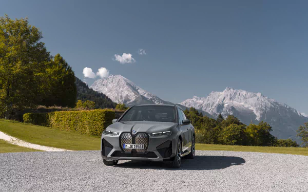 electric car SUV vehicle BMW iX M60 HD Desktop Wallpaper | Background Image