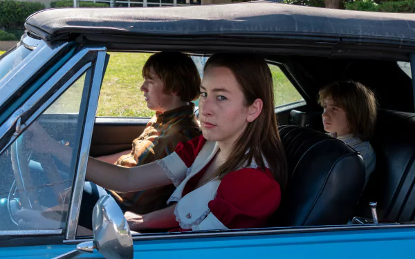 Cooper Hoffman Alana Haim movie Licorice Pizza HD Desktop Wallpaper | Background Image