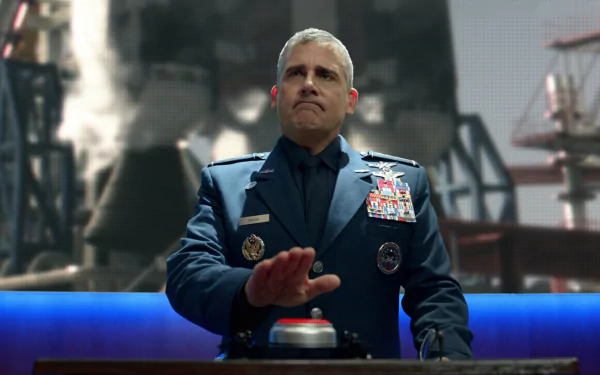 Mark R. Naird Steve Carell TV Show Space Force HD Desktop Wallpaper | Background Image