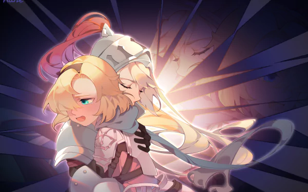 Knight (Guardian Tales) video game Guardian Tales HD Desktop Wallpaper | Background Image