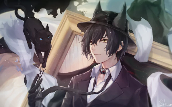 Phantom (Arknights) video game Arknights HD Desktop Wallpaper | Background Image