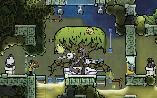video game Oxygen Not Included HD Desktop Wallpaper | Background Image