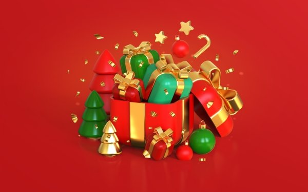 Holiday Christmas Gift HD Wallpaper | Background Image
