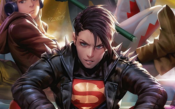 Comics Young Justice Superboy Conner Kent Cassandra Sandsmark Wonder Girl DC Comics HD Wallpaper | Background Image
