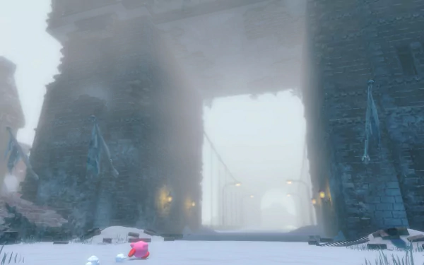 Kirby video game Kirby and The Forgotten Land HD Desktop Wallpaper | Background Image