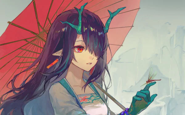 Dusk (Arknights) video game Arknights HD Desktop Wallpaper | Background Image