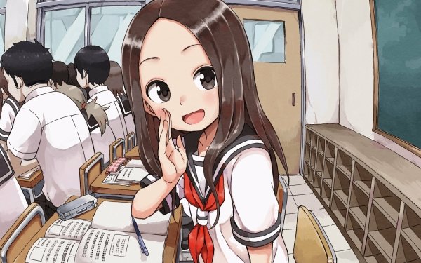 Anime Karakai Jouzu no Takagi-san Takagi School Uniform HD Wallpaper | Background Image