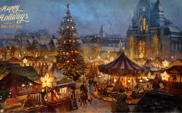 video game Anno 1800 HD Desktop Wallpaper | Background Image