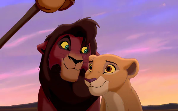  Kovu and Kiara from The Lion King 2: Simba's Pride