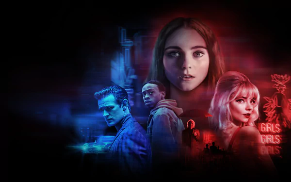 Thomasin McKenzie Matt Smith Anya Taylor-Joy movie Last Night in Soho HD Desktop Wallpaper | Background Image