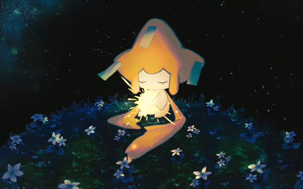 Jirachi (Pokémon) legendary pokémon Anime Pokemon HD Desktop Wallpaper | Background Image