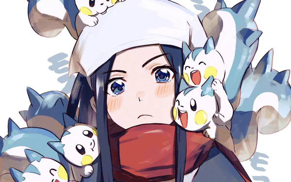 Pachirisu (Pokémon) video game Pokémon Legends: Arceus HD Desktop Wallpaper | Background Image