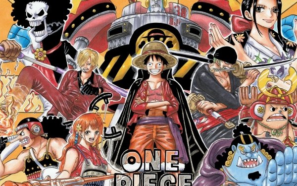 Anime One Piece Monkey D. Luffy Jinbe Roronoa Zoro Nico Robin Nami Usopp Tony Tony Chopper Sanji Brook Franky HD Wallpaper | Background Image