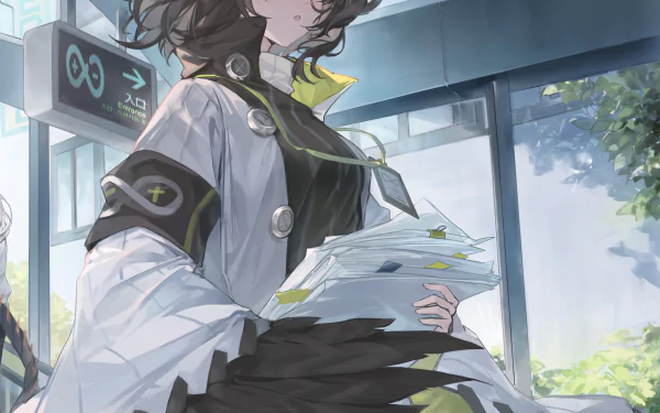 Silence (Arknights) video game Arknights HD Desktop Wallpaper | Background Image