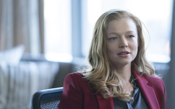 Sarah Snook TV Show Succession HD Desktop Wallpaper | Background Image