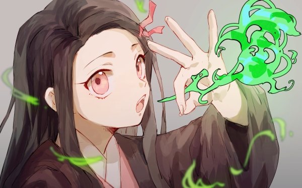 Anime Demon Slayer: Kimetsu no Yaiba Nezuko Kamado HD Wallpaper | Background Image