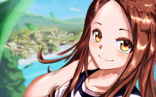 Takagi (Karakai Jouzu no Takagi-san) Anime Teasing Master Takagi-san HD Desktop Wallpaper | Background Image