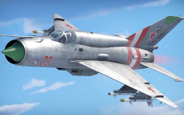warplane military Mikoyan-Gurevich MiG-21 HD Desktop Wallpaper | Background Image