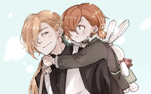 Paul Verlaine (Bungo Stray Dogs) Chuya Nakahara Anime Bungou Stray Dogs HD Desktop Wallpaper | Background Image