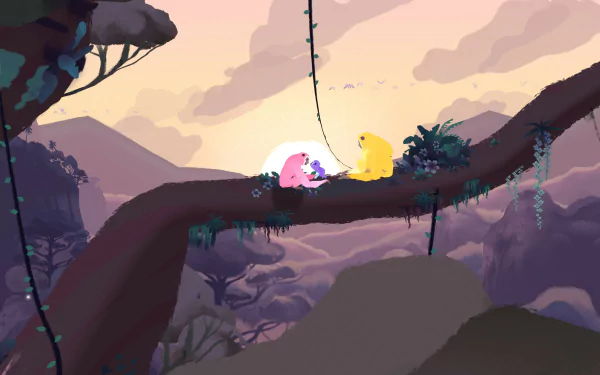 video game Gibbon: Beyond the Trees HD Desktop Wallpaper | Background Image