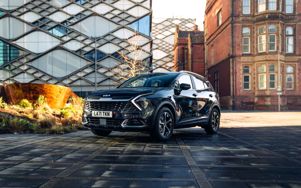 SUV vehicle Kia Sportage HD Desktop Wallpaper | Background Image