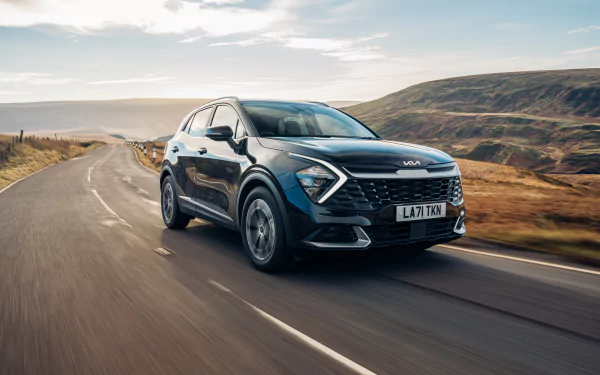 SUV vehicle Kia Sportage HD Desktop Wallpaper | Background Image