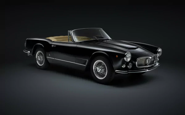 cabriolet vehicle Maserati 3500 GTi Spyder HD Desktop Wallpaper | Background Image