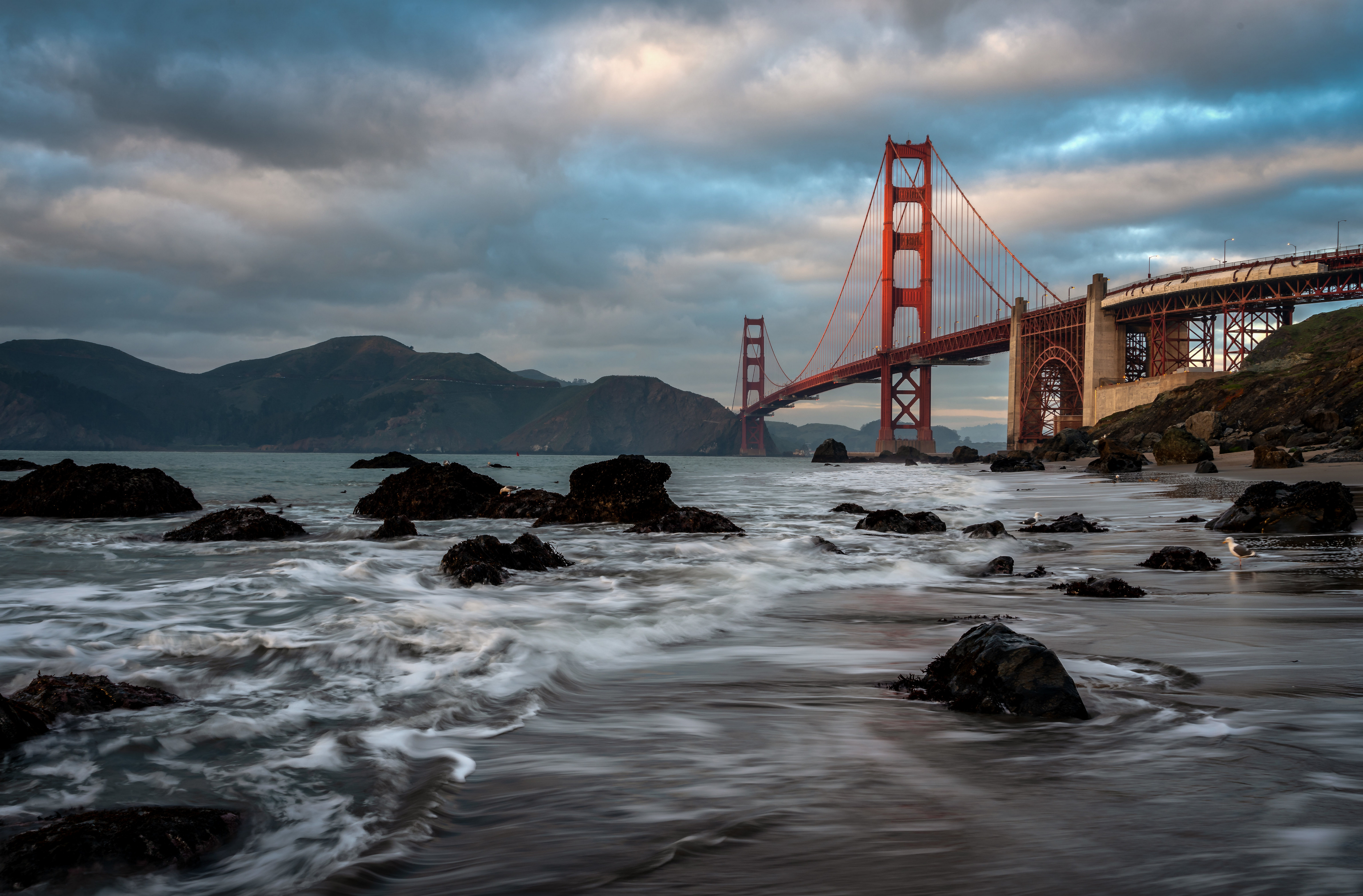 Golden Gate 4k Ultra HD Wallpaper