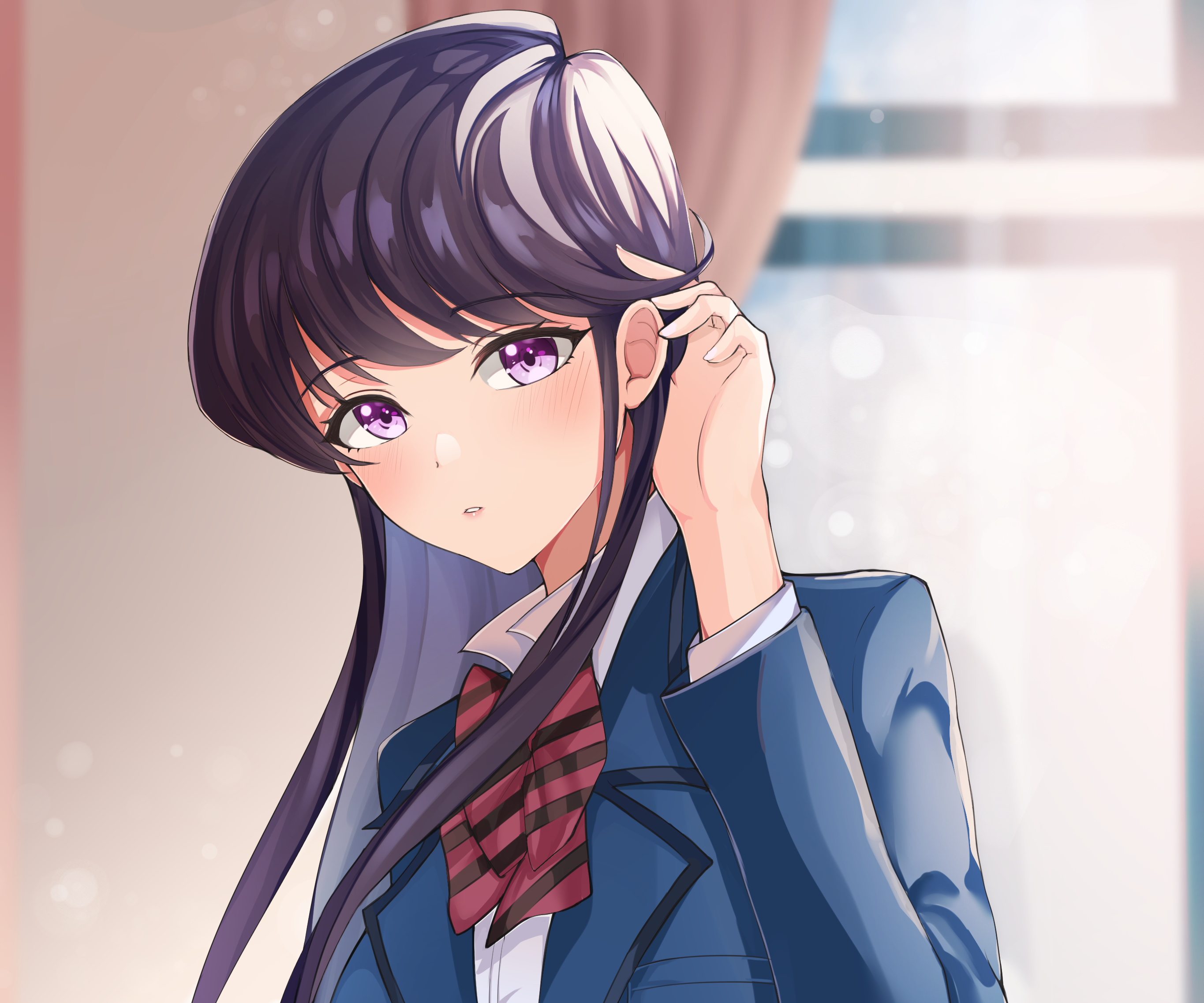 Anime Komi Can't Communicate HD Wallpaper | Background Image