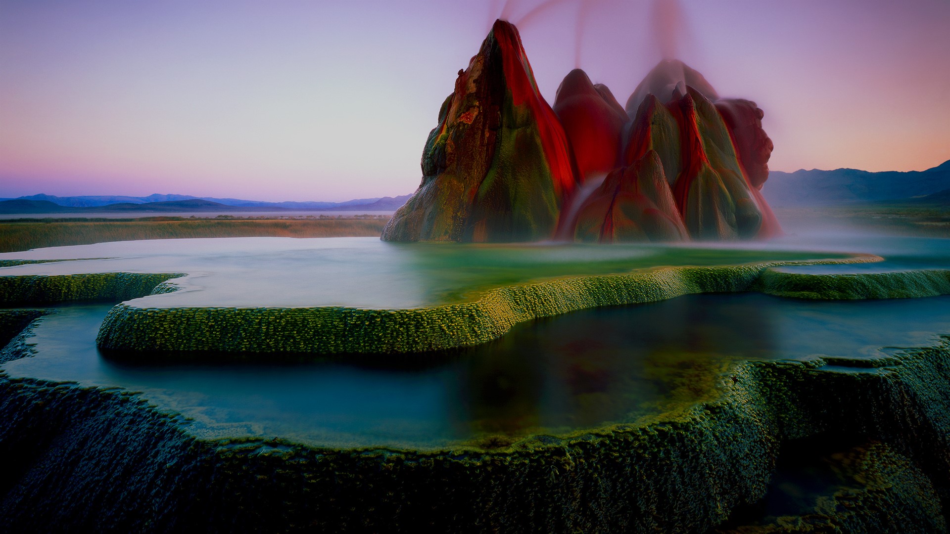 Nature Fly Geyser HD Wallpaper | Background Image