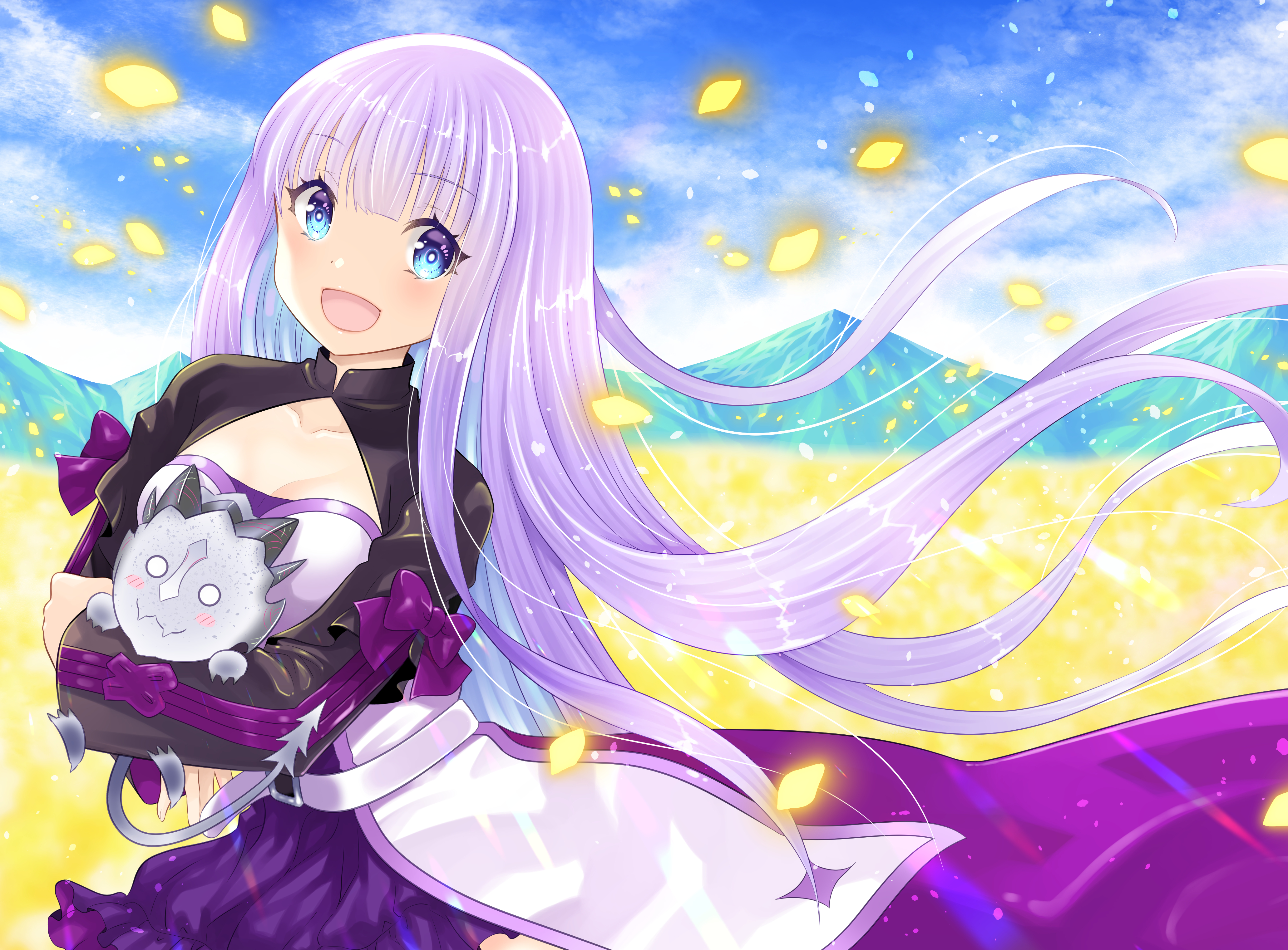 Anime She Professed Herself Pupil of the Wise Man HD Wallpaper | Background Image
