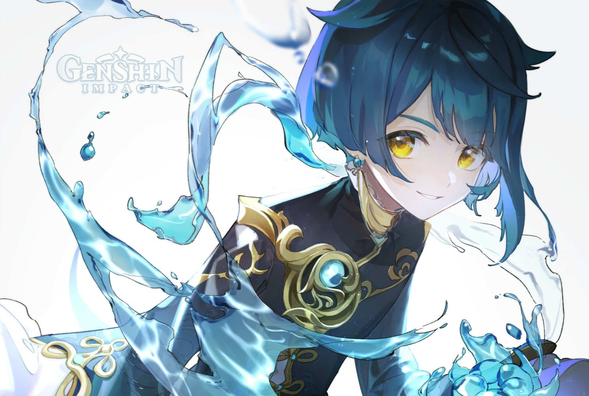 Download Xingqiu (Genshin Impact) Video Game Genshin Impact HD Wallpaper