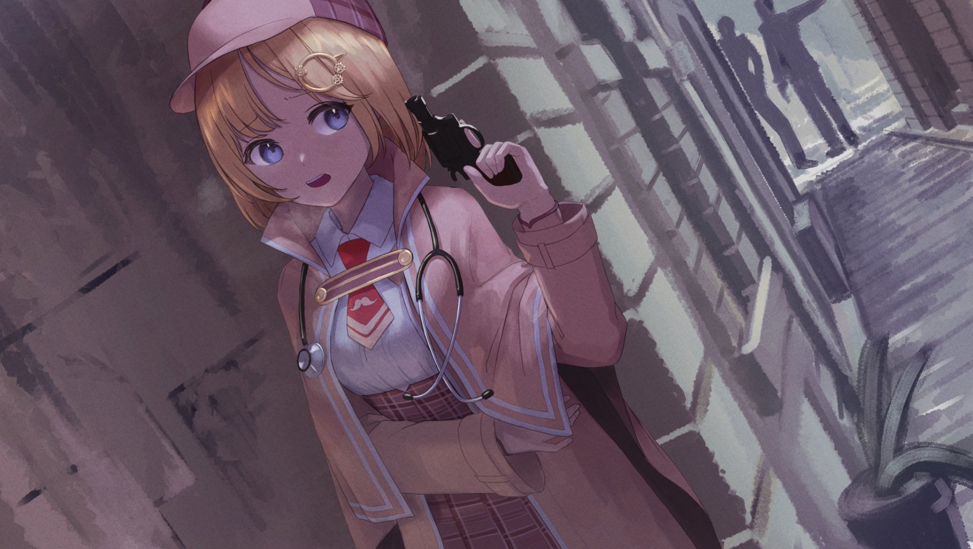 Download Watson Amelia Hololive Anime Virtual Youtuber HD Wallpaper