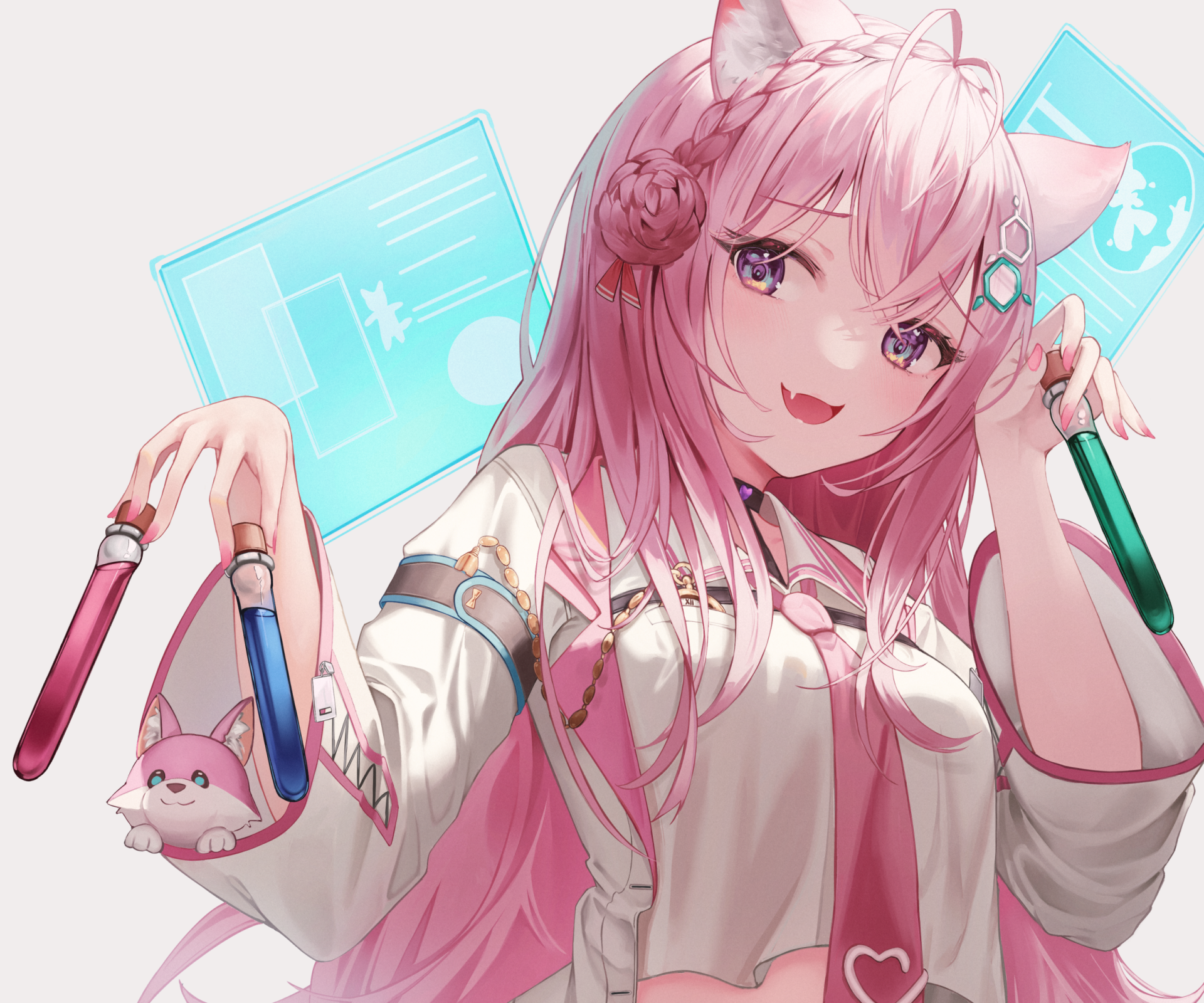 Download Hololive Hakui Koyori Anime Virtual Youtuber HD Wallpaper