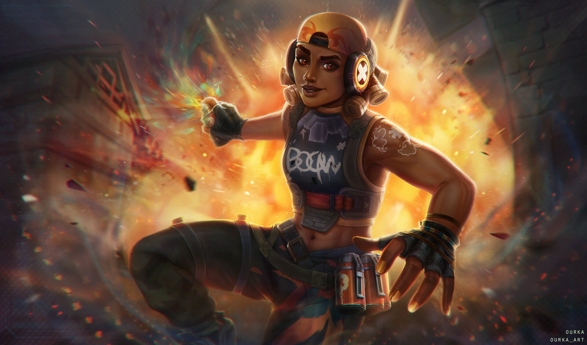 Download Raze (Valorant) Video Game Valorant HD Wallpaper by Ourka