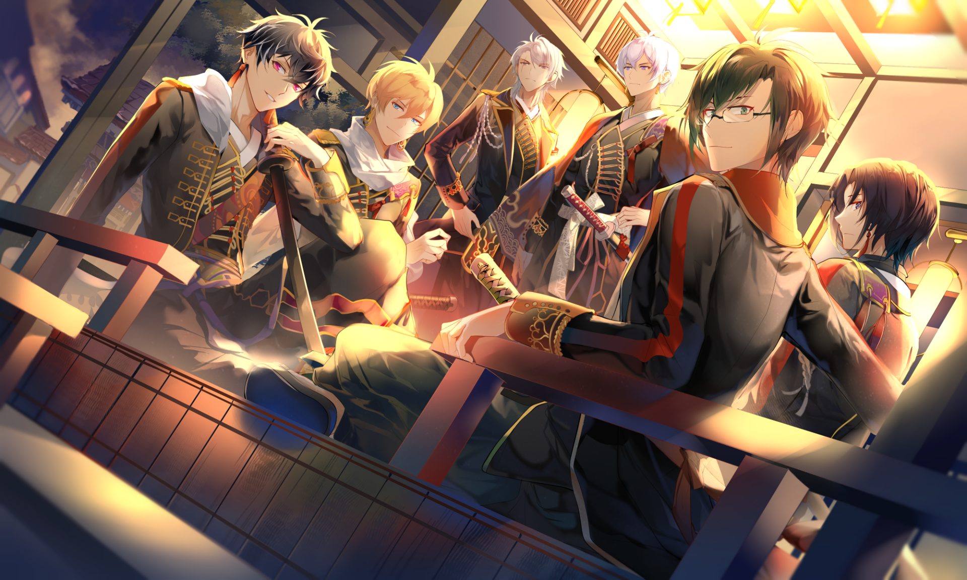Download Gaku Yaotome Nagi Rokuya Sogo Osaka Yamato Nikaido Momo (IDOLiSH7) Iori Izumi Anime IDOLiSH7 HD Wallpaper