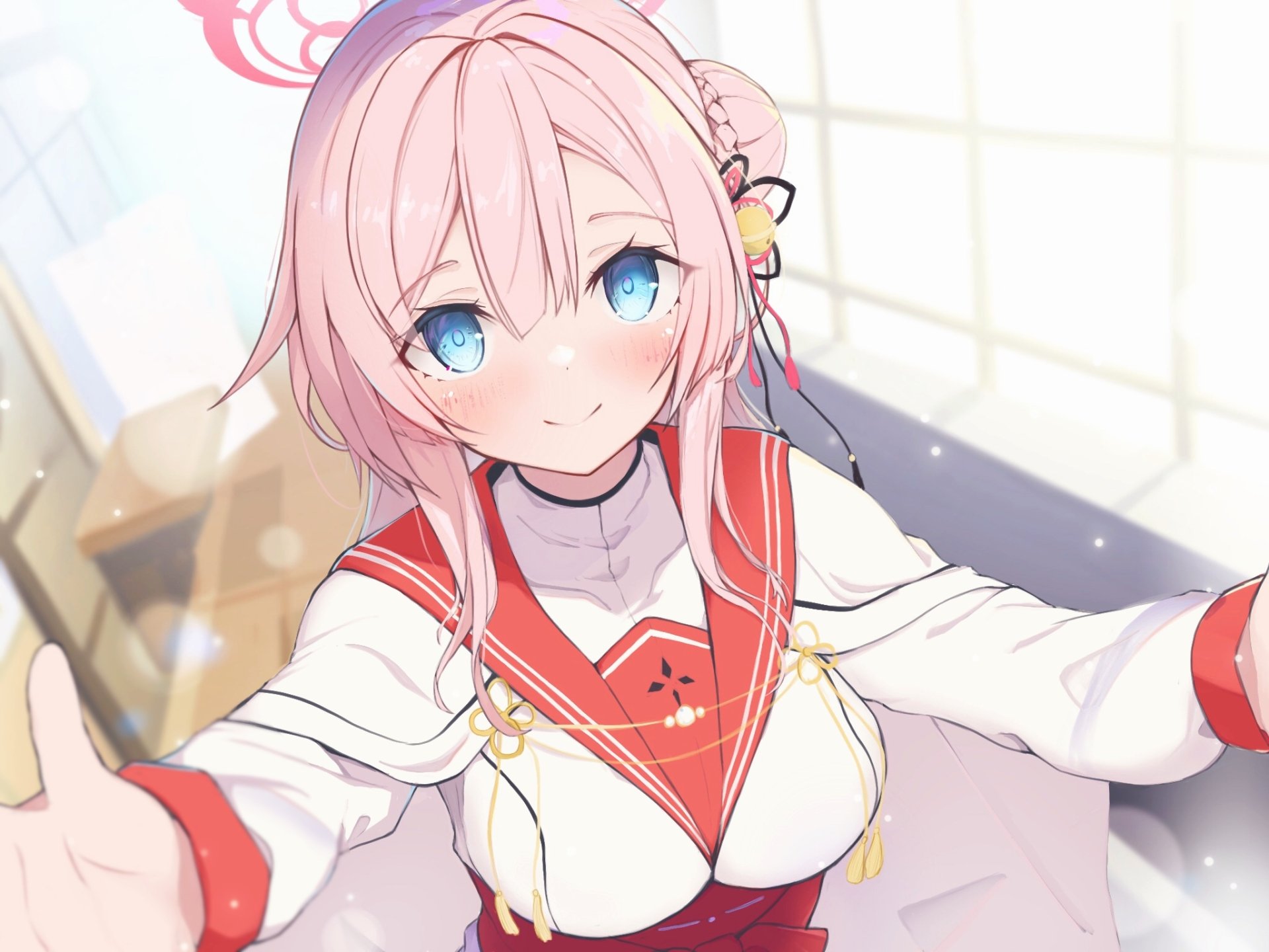 Download Mimori (Blue Archive) Video Game Blue Archive HD Wallpaper